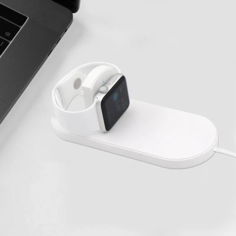 10 вт универсальное беспроводное зарядное устройство QI для iPhone X 8 Plus XR XS MAX Быстрое
