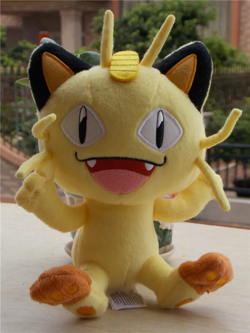 Новинка 2016 оригинальная плюшевая кукла Meowth 7 дюймов Git|plush doll toys|doll plush toymeowth toys |
