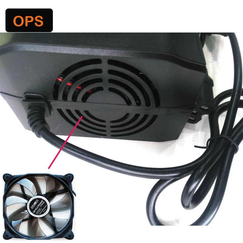 Умное свинцово Кислотное зарядное устройство для аккумуляторов 84 в 20 Ач 12 14