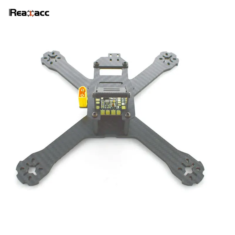 Realacc X210 214 мм 3 мм/4 мм углеродное волокно FPV Гоночная рама с Matek PDB XT60 5 в 12 В для RC мультикоптера модель Запчасти