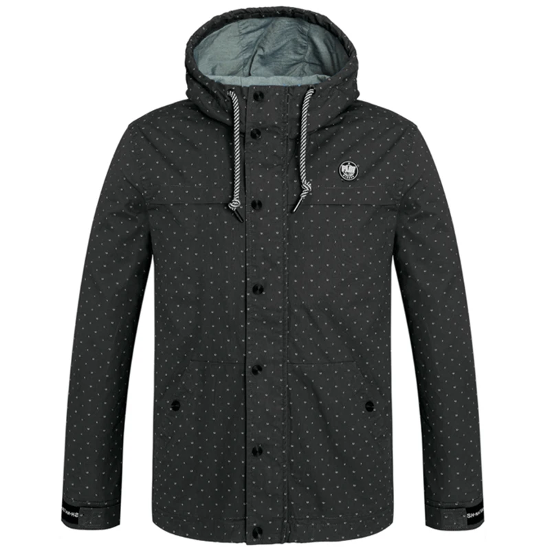 SEMIR куртка пальто для мужчин Тренч Мужская s с капюшоном модная одежда длинным