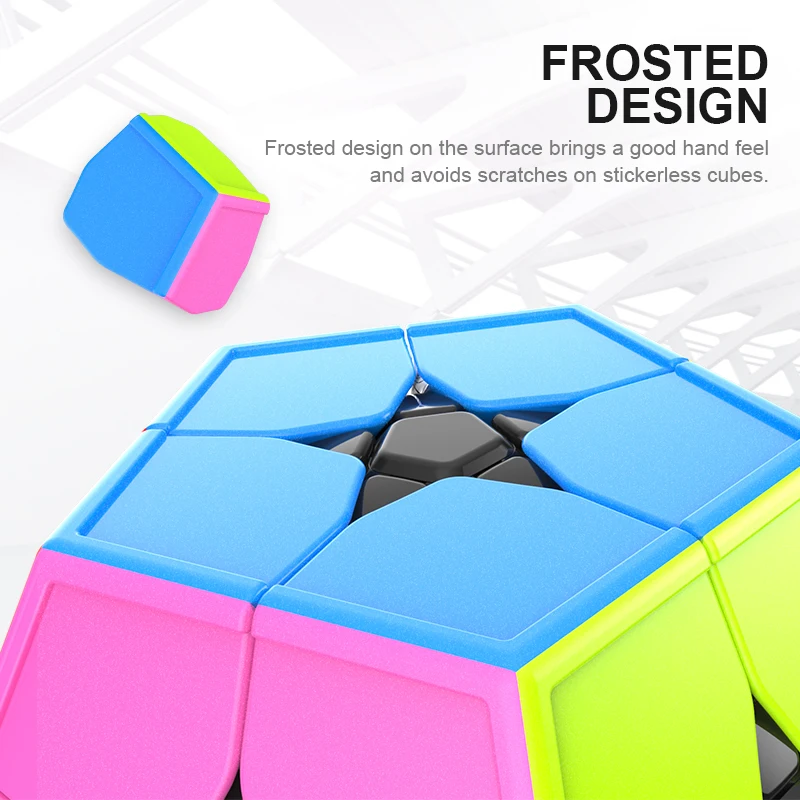 Новый MoYu Cubing класс Meilong 2x2X2 Megaminxeds липкий магический куб мини 12 сторонняя