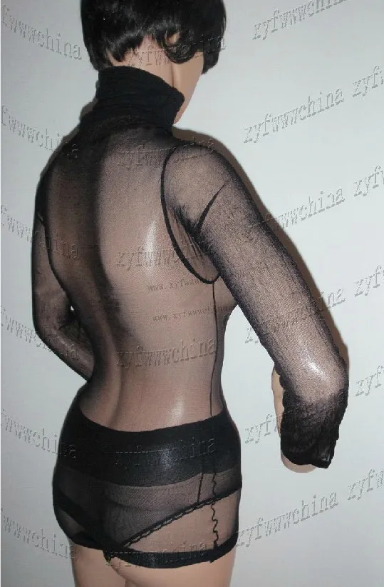 Женское боди с длинным рукавом и воротником-хомутом | Тематическая одежда