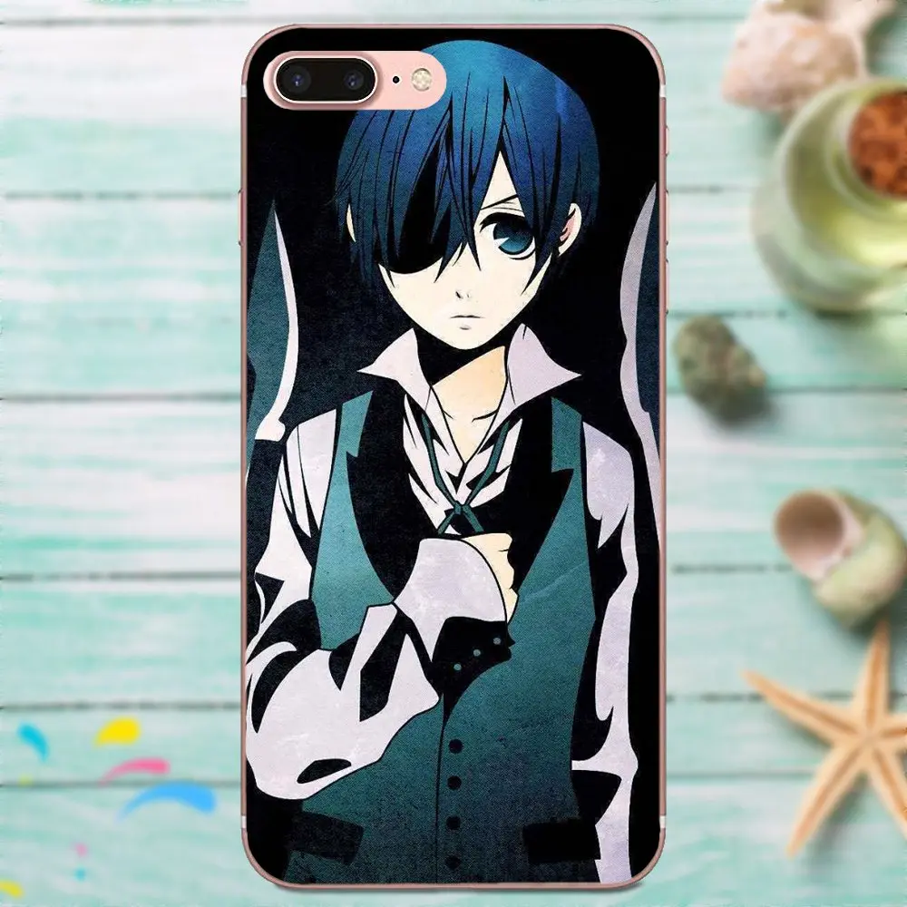 Мягкий чехол для Galaxy J1 J2 J3 J330 J4 J5 J6 J7 J730 J8 2015 2016 2017 2018 mini Pro The Black Butler Kuroshitsuji |