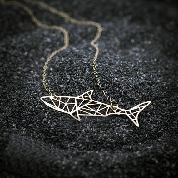 Фото NianDi Геометрическая искусственная кожа Золотая ожерелье и подвески для