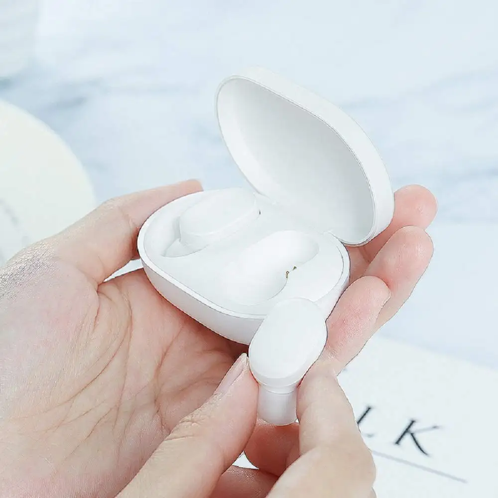 Оригинальные наушники Xiaomi AirDots TWS Bluetooth 5,0, беспроводные наушники-вкладыши, гарнитура с микрофоном и зарядной док-станцией, молодежная версия