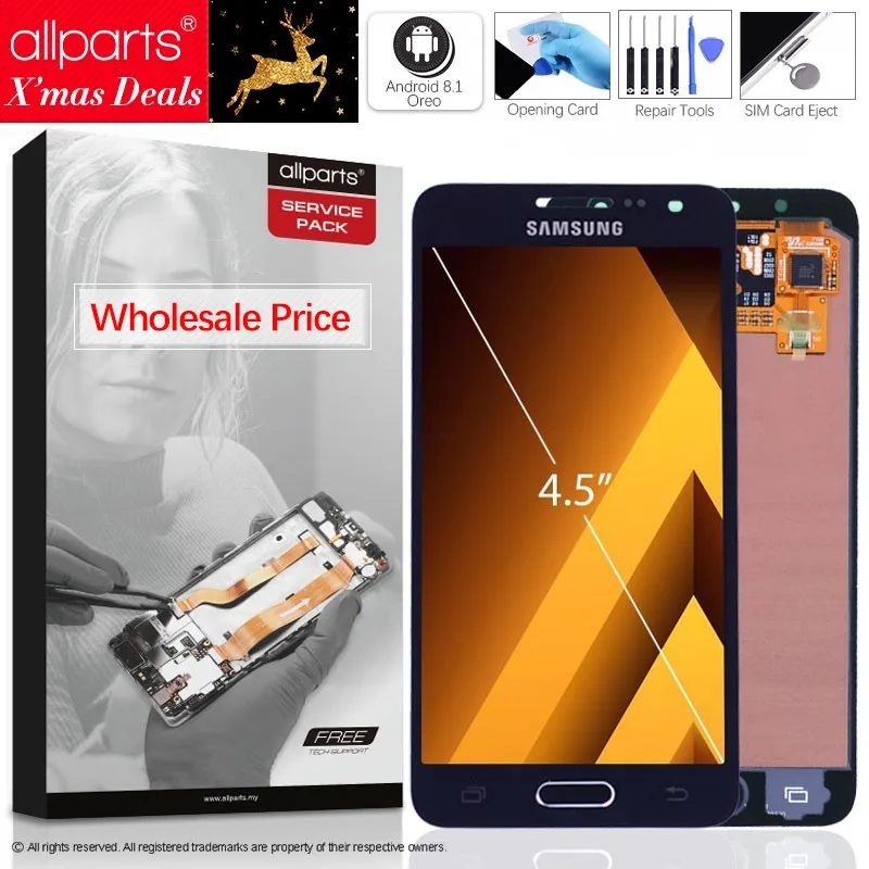 4.5'' Super AMOLED Оригинальный тачскрин дисплей экран для SAMSUNG Galaxy A3 2015 A300