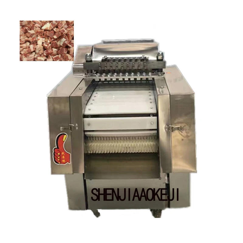 

New Electric stainless steel cutting chicken machine commercial chicken nugget cutting machine processing tool 220V/380V 1PC