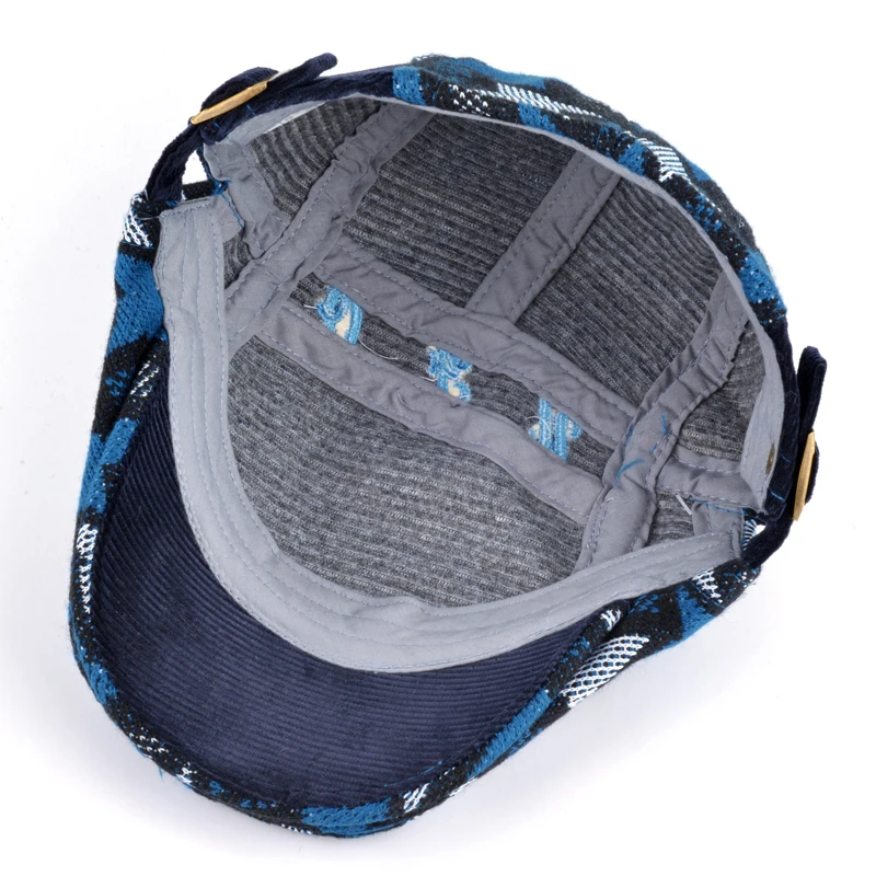 Модная детская ретро шапка для мальчиков 2017 Зимние береты шапки Детские