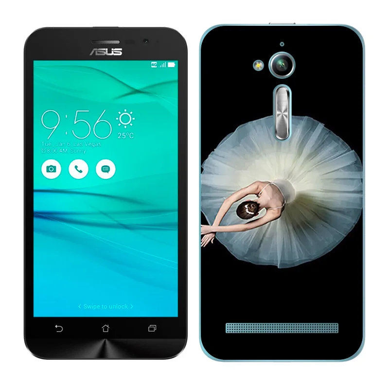 Для Asus Zenfone Go ZB500KL ZB500KG Мягкий Чехол Для Zenfone Go силиконовый чехол с пейзажным рисунком Для Zenfone Go ZB500KG 5,0"