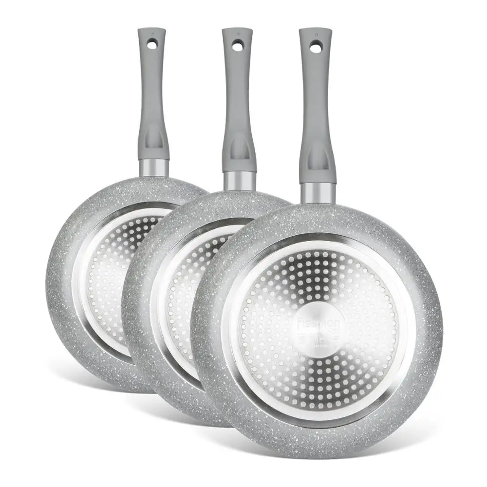 FISSMAN глубокая сковорода с антипригарным покрытием алюминиевая точечная