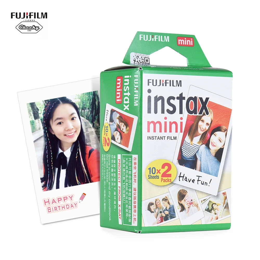 Пленка Fujifilm Instax Mini 20 листов белая пленка фотобумага альбом для моментальных