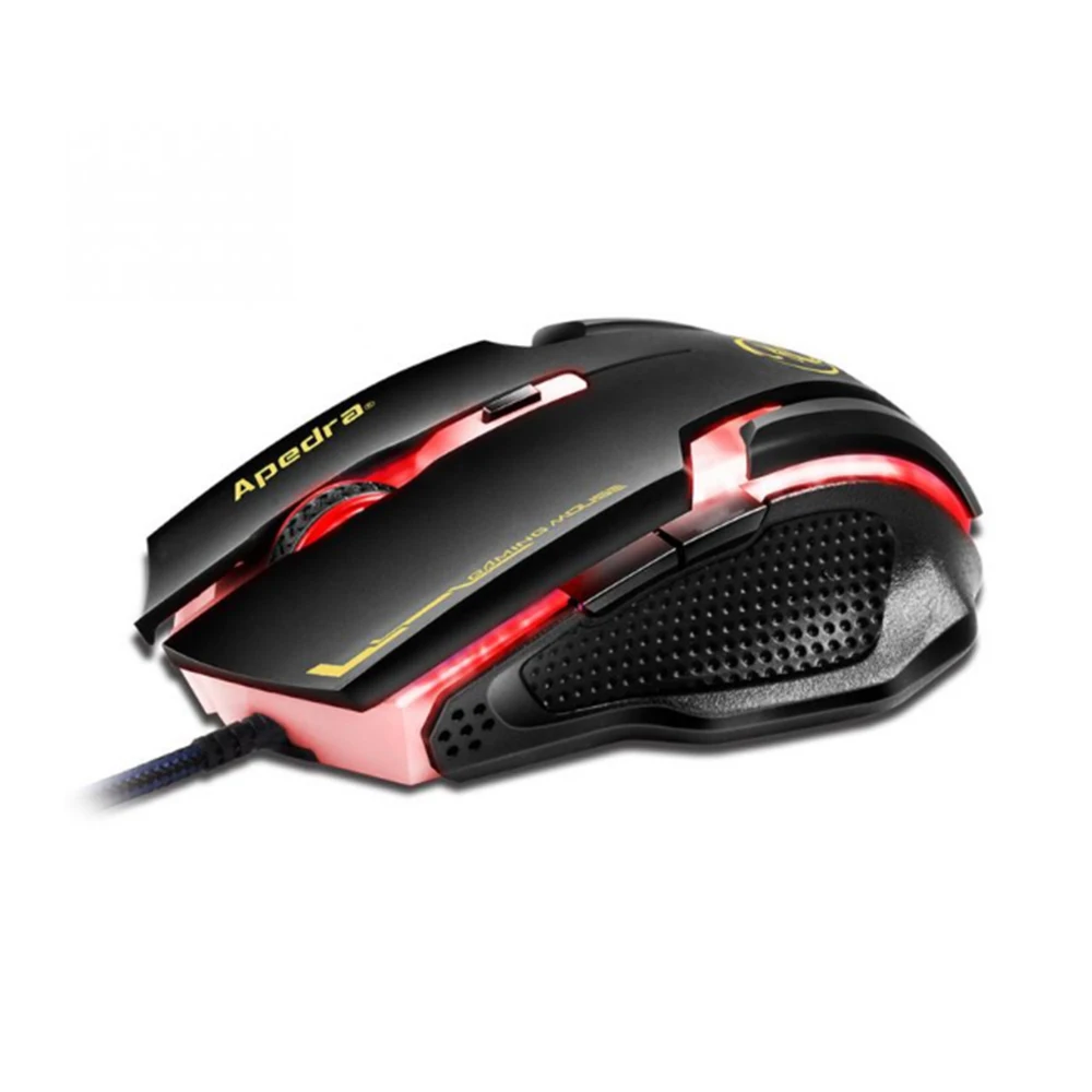 Проводная Мышь Gaming Mouse 6 Кнопок Компьютерной Мыши 3200 ТОЧЕК/ДЮЙМ USB Оптическая мышь