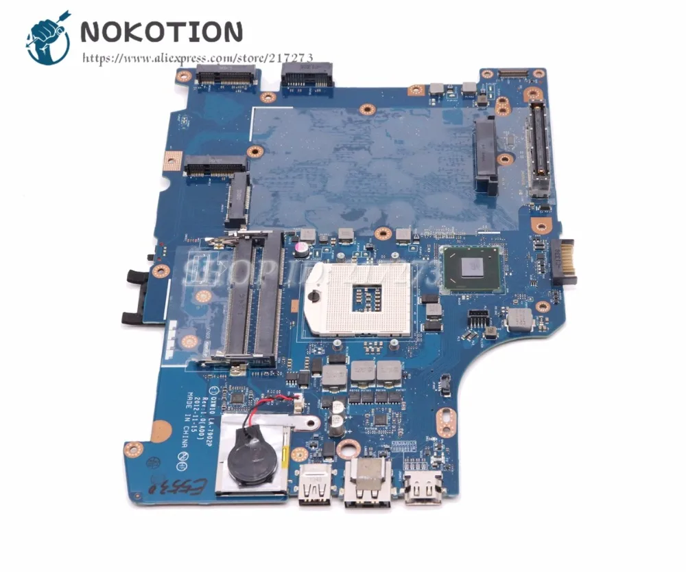 NOKOTION для Dell Latitude E5530 материнская плата ноутбука QXW10 LA 7904P 7902P REV: 1 0 (A00) CN 05KP1Y основная