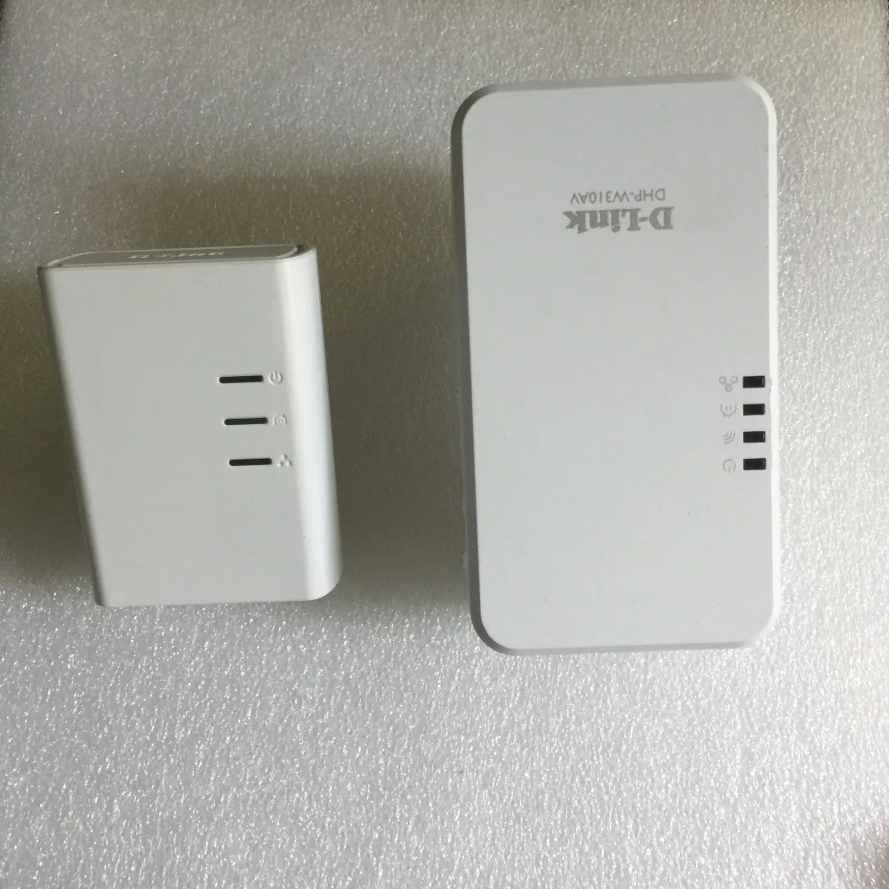 Б/у 95% Новый DHP W310AV Электрический адаптер AV500 Беспроводной N Starter Kit WI FI ЕС плагин для