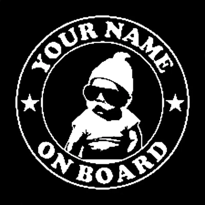 window Sticker Vinyl Custom Baby On Board 13.5*13.7cm Funny Decal Reflective Laser Motorcycle Styling Stickers | Игрушки и хобби