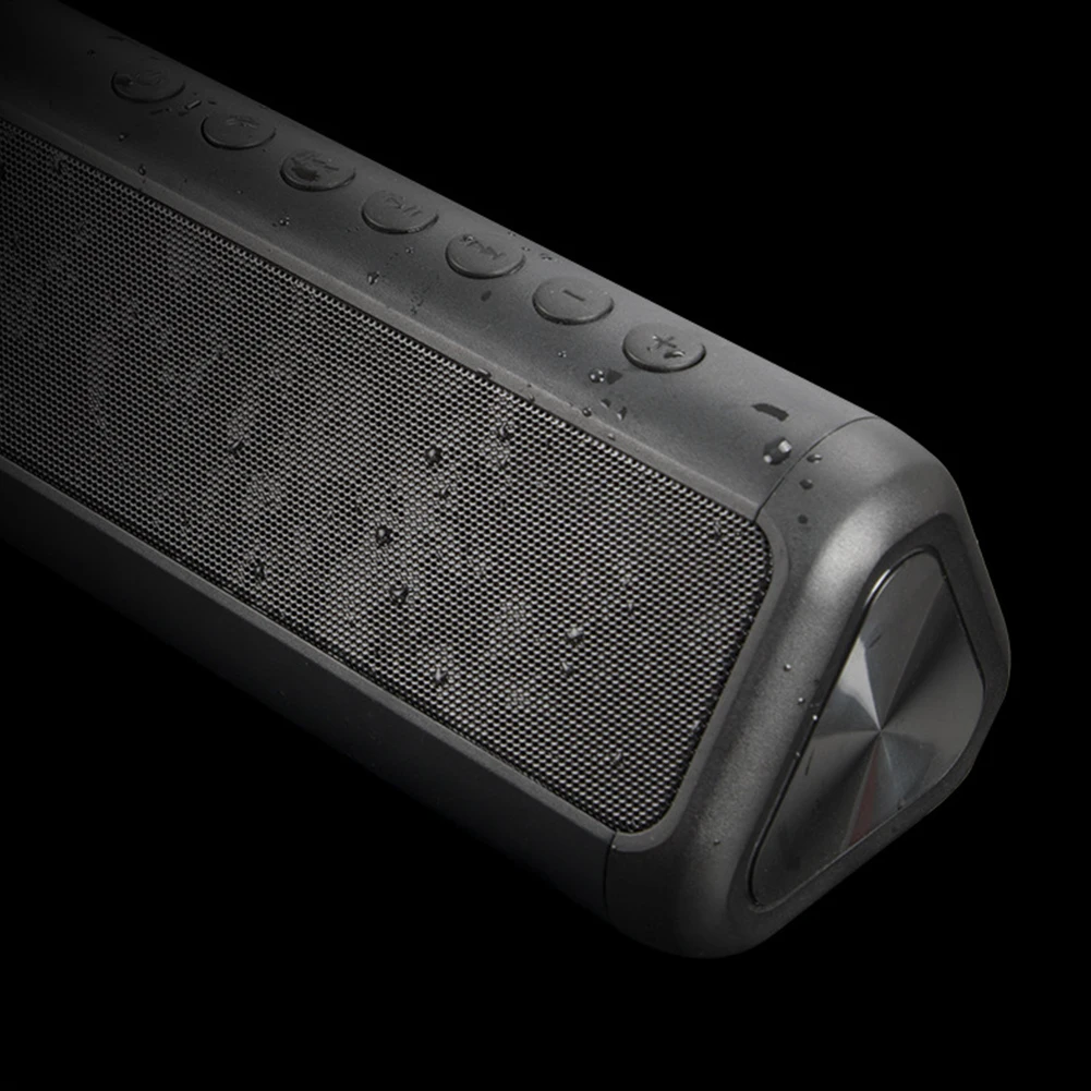 Солнечный беспроводной IPX5 брызгозащищенный Bluetooth динамик многофункциональный