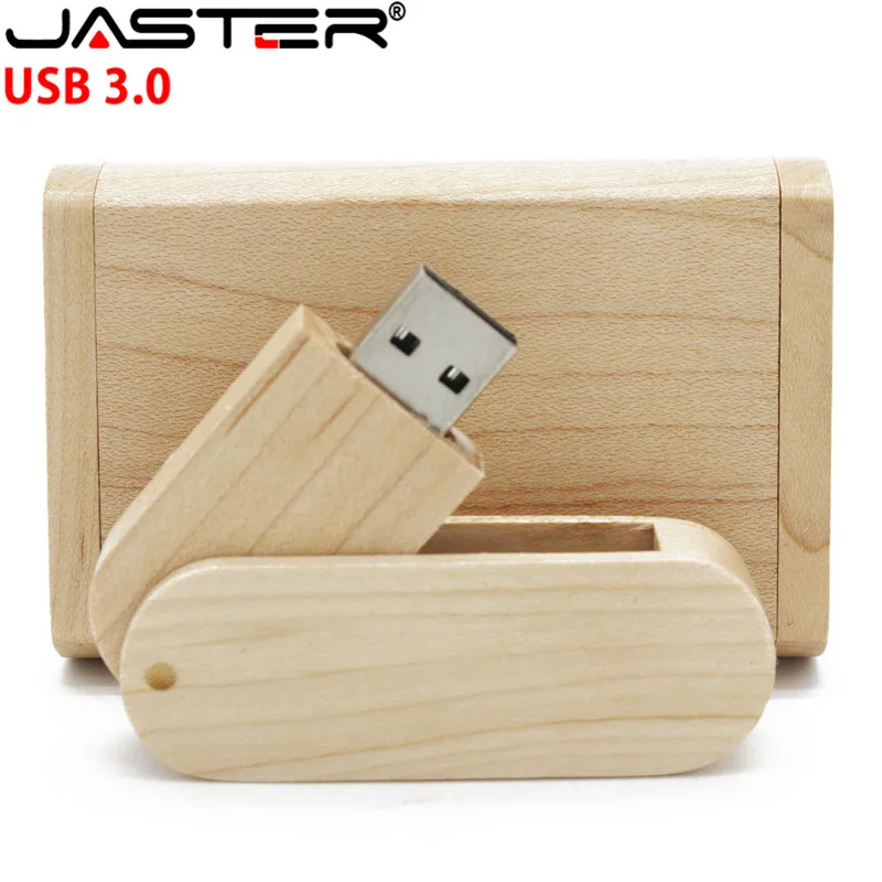 Флэш накопитель JASTER новый деревянный usb с подарочной коробкой флэш USB деревянной