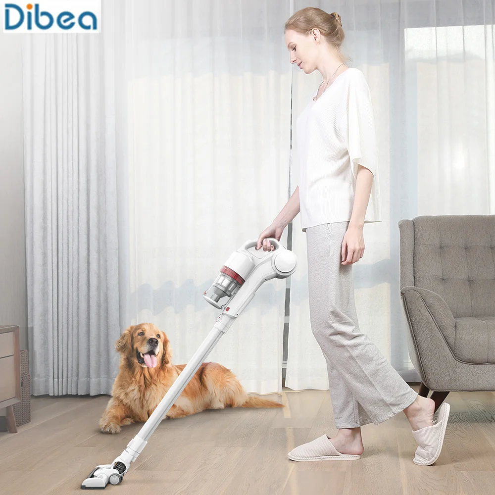 Dibea DW200 2 в 1 5000 Pa ручной бытовой пылесос Аккумуляторный с большой Ёмкость