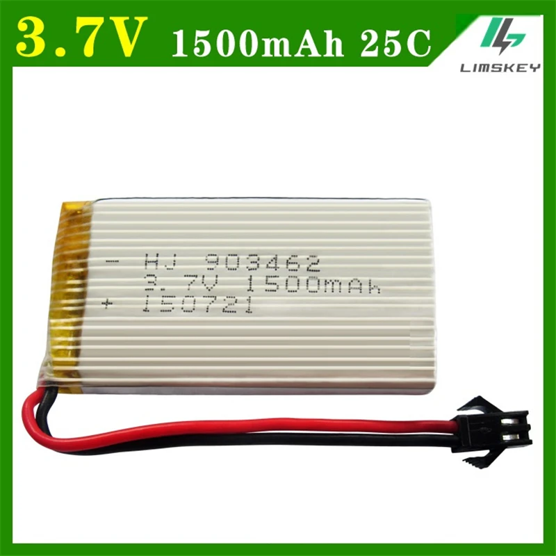 3 7 V 1500mAH YX693 YX709 вертолет с дистанционным управлением цилиндрическая литиевая