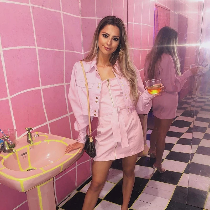 Новинка 2019 хит продаж женское платье с одним воротником на молнии облегающее