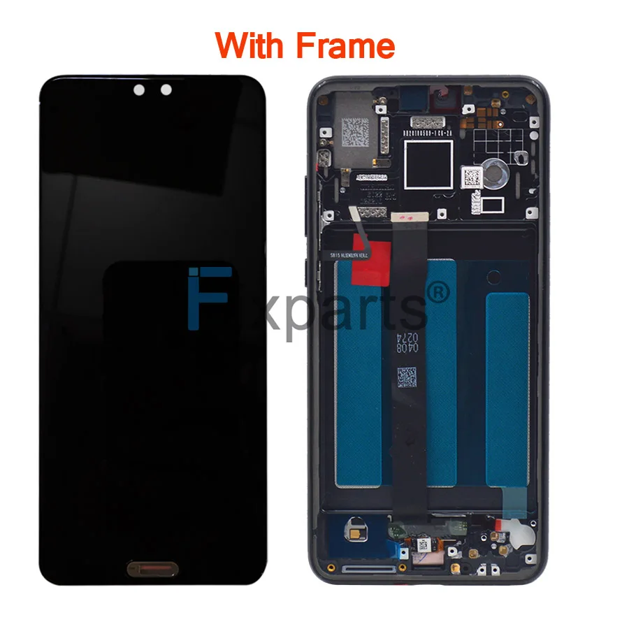 Для Huawei P20 ЖК дисплей + сенсорный экран дигитайзер сборка Замена для EML L09 L22 L29