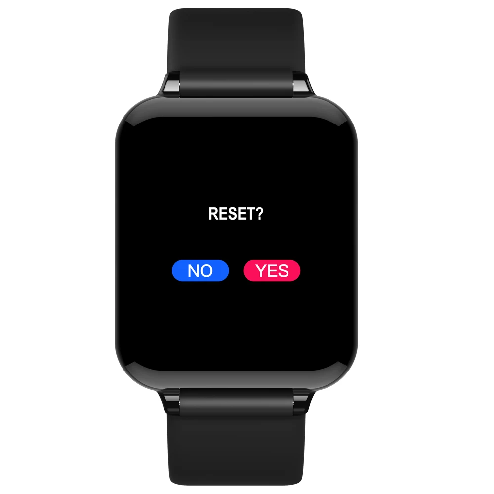 Torntisc дропшиппинг B57 женские Смарт-часы для Android Apple Watch пульсометр кровяное давление Hero Band 3 умные часы для мужчин - Цвет: Black