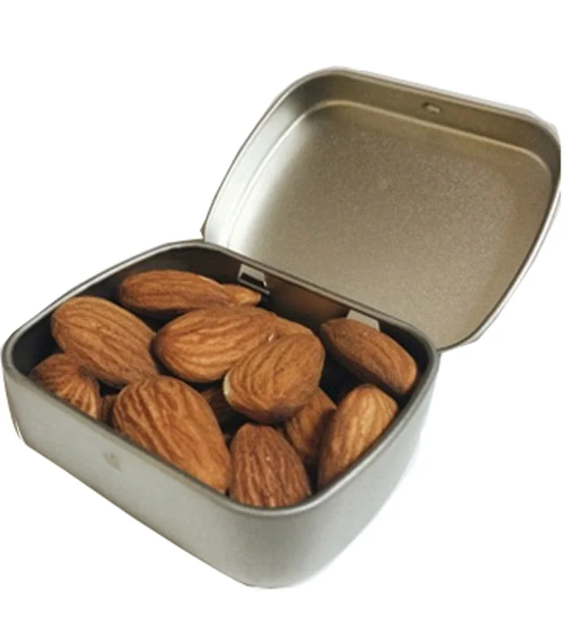 100 шт Мятная жестяная коробка маленькая Подарочная Ювелирная коробочка для