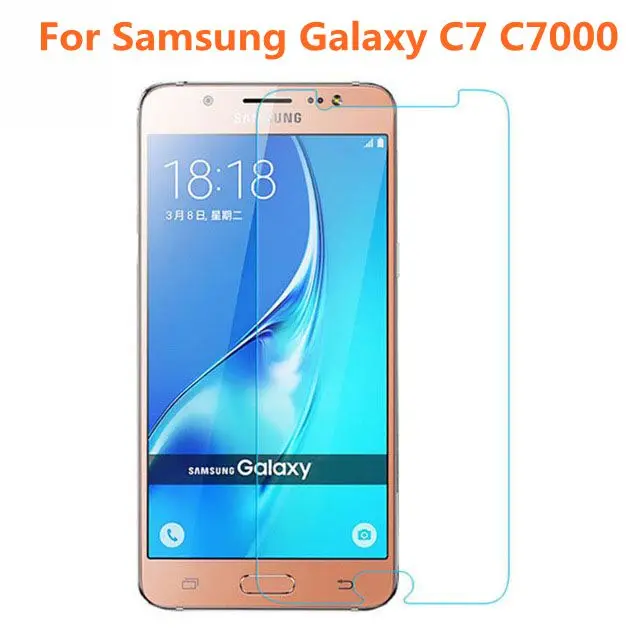 Закаленное стекло для Samsung Galaxy C7 оригинальная Взрывозащищенная защитная пленка 9H