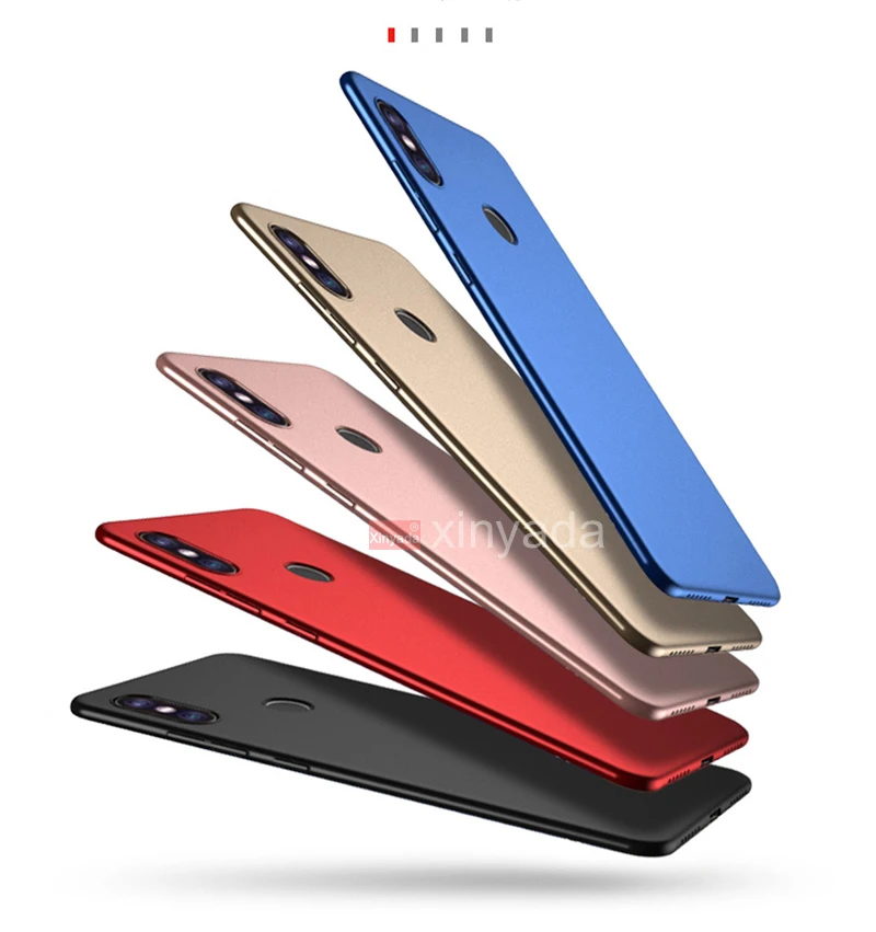 Роскошный тонкий матовый Жесткий Чехол-бампер из поликарбоната для Xiaomi mi x 3 2 S 2 S 6X A2 Red mi Note 5 Pro Чехол-броня задняя крышка оболочка