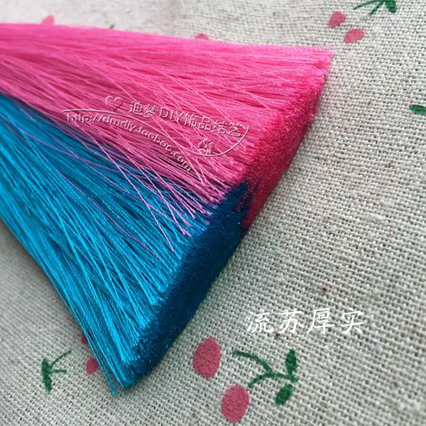 15 см длинные Su DIY ювелирные аксессуары новый 53 цвет китайский узел короткий жир