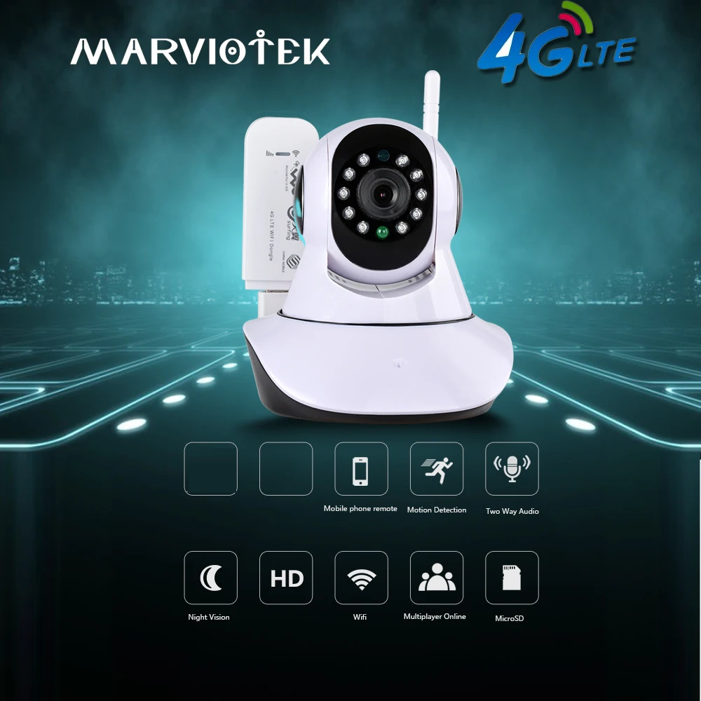 Домашняя ip-камера безопасности, WiFi, Беспроводная мини-камера видеонаблюдения, HD камера видеонаблюдения, 720 P, ночное видение, детский монитор, 4G, 3G