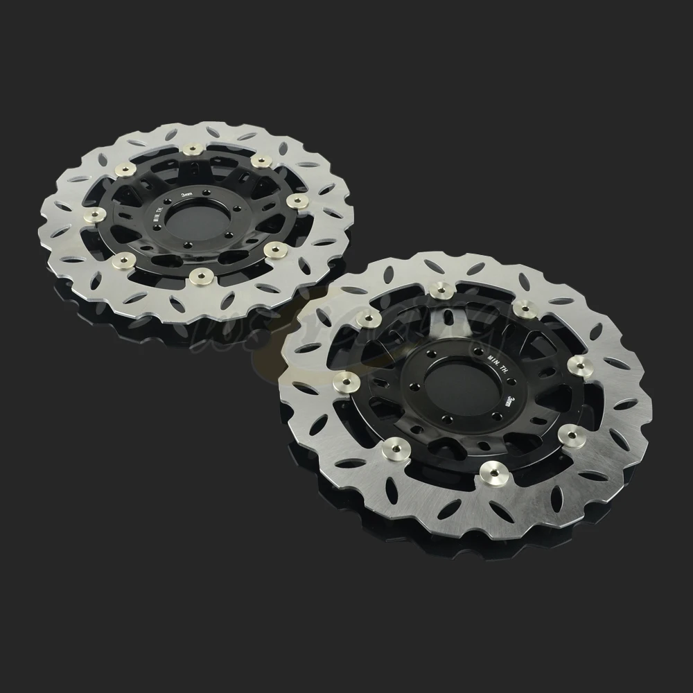 276 мм передний волнистый ротор плавающего тормозного диска мотоцикла для HONDA CBR250