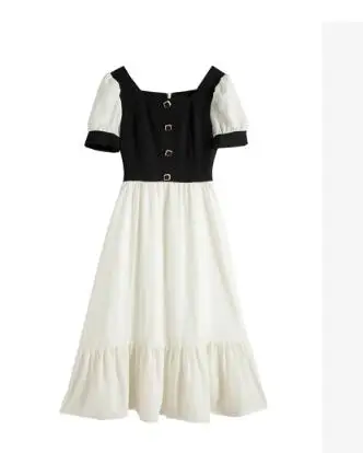 Трапециевидные темпераментные платья Горячая женская летняя одежда с коротким