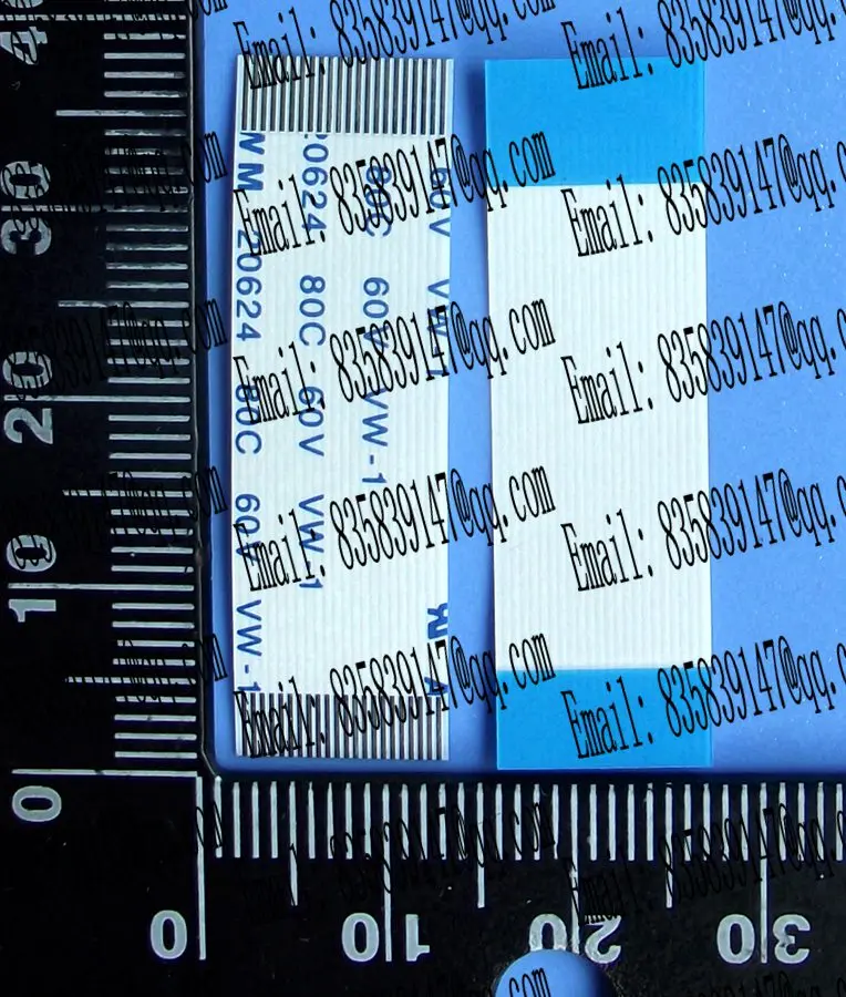 Гибкий плоский кабель FFC 0 5 pitch 22pin 38mm coplanar A type ROHS для TTL LCD DVD Компьютера|cable for computer|ttl