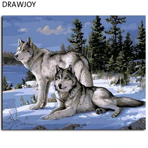 GX4430 DRAWJOY картина в рамке DIY картина по номерам картина маслом Бабочка и цветок домашний декор для гостиной 40*50 см GX21627 - Цвет: GX4430