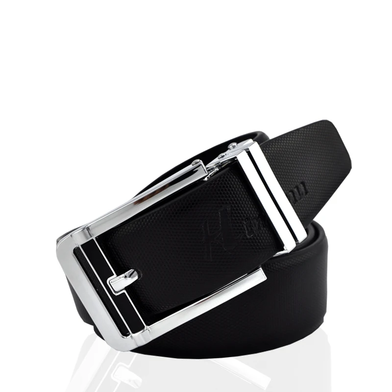 Новинка 2017 Брендовые мужские ремни в полоску с пряжкой роскошный ремень из