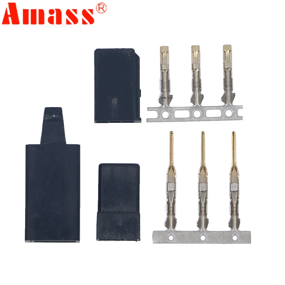 100pair Amass Male/ Female Connector Servo Plug for RC Multirotor Quadcopter Helicopter Airplane Car Futaba | Игрушки и хобби