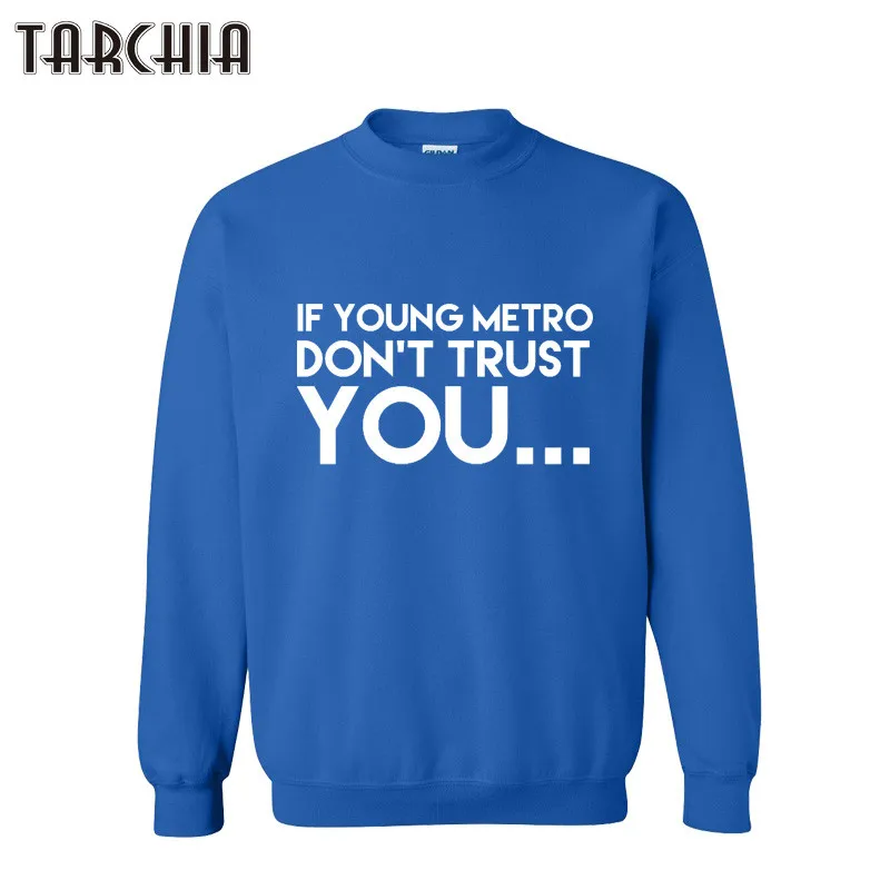 Толстовка бренда TARCHIA IF YOUNG METRO фирменная одежда пуловер с принтом мужские