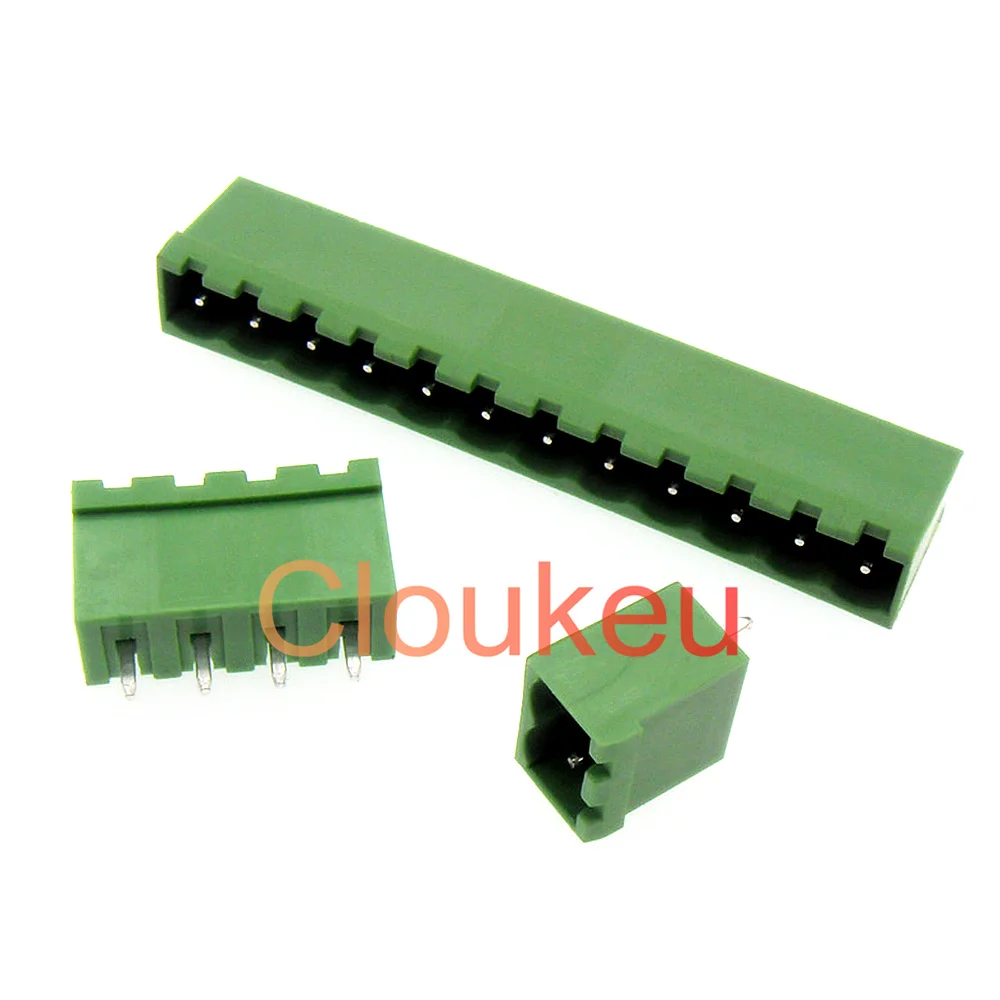 2edg 5.08 уплотнительный разъем для подключения зеленой проводки PCB 5 08 мм