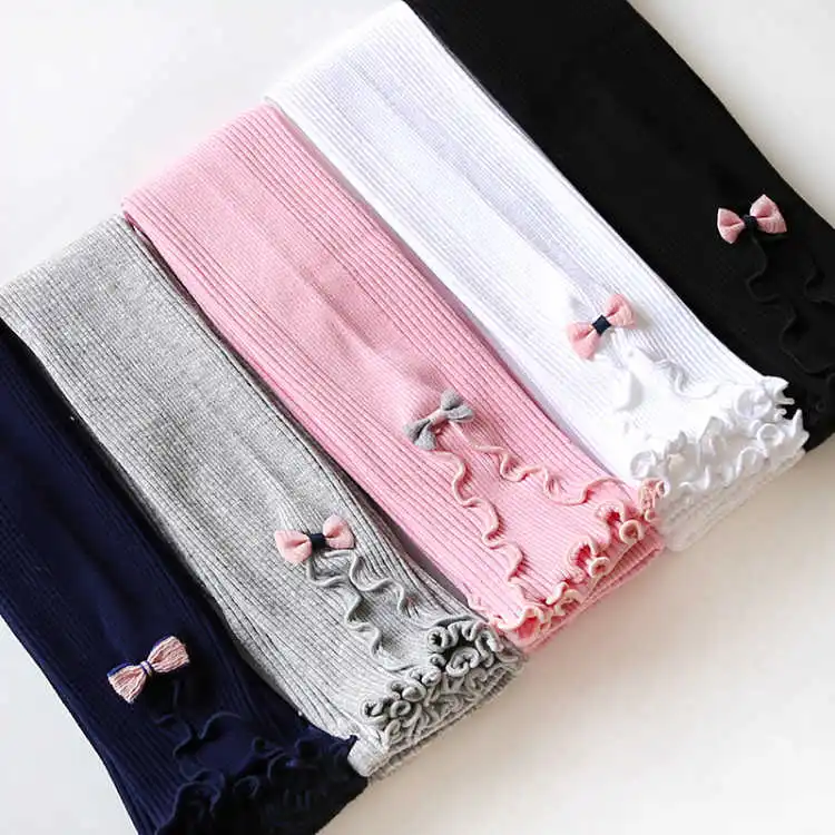 Штаны для девочек 2018 новая детская зимняя одежда Одежда детей длинные узкие