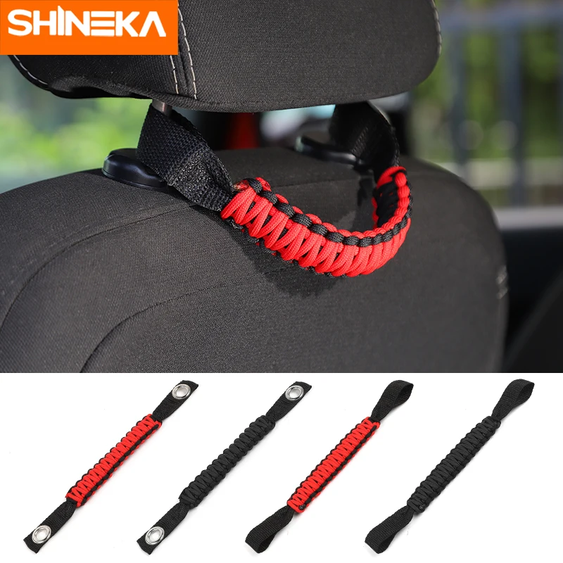 SHINEKA аксессуары для салона Jeep Wrangler JK 2007 2017 автомобильная верхняя ручка с