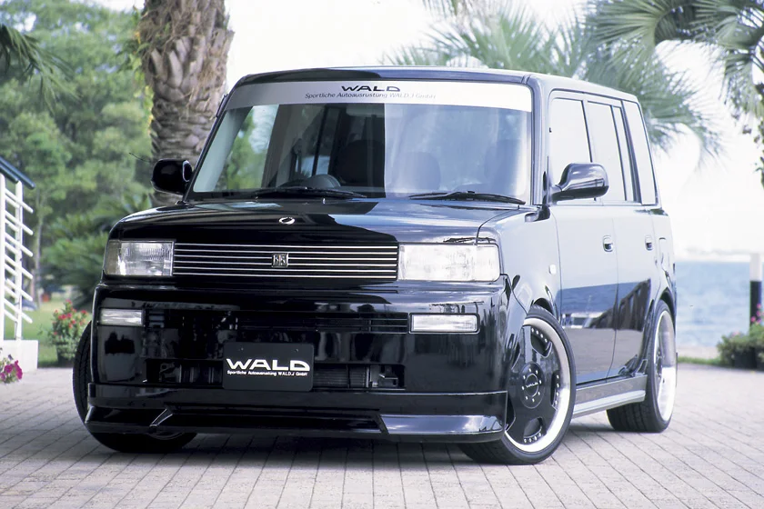 Для Toyota Scion BB NCP XP30 (2000 2003) WD FRP передний/задний спойлер/боковая юбка (пред facelifted)