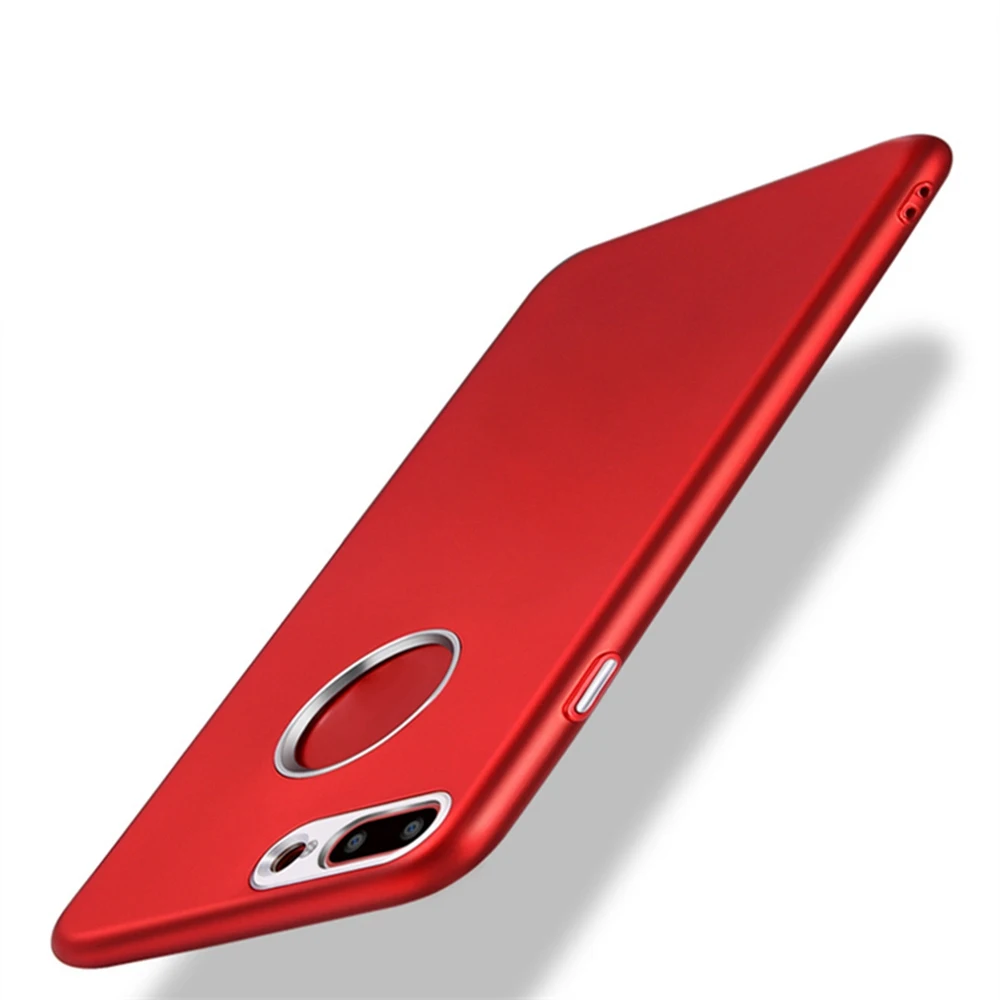 KISSCASE чехол для телефона iPhone X XR XS MAX 7 Plus 6 6S металлическая кнопка Мягкий