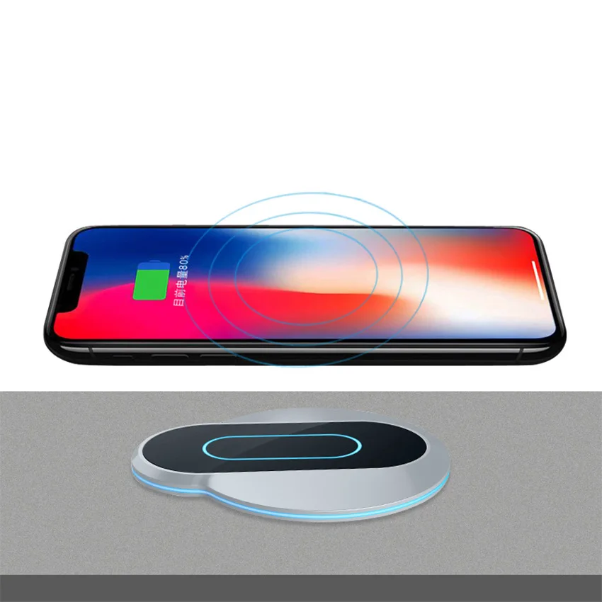 Настольное встроенное зарядное устройство Sans Fil Беспроводное Qi настольное для