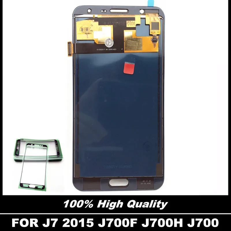 100% Высокое качество LCDs Замена для Samsung Galaxy J7 2015 J700 J700F J700H ЖК дисплей с сенсорным