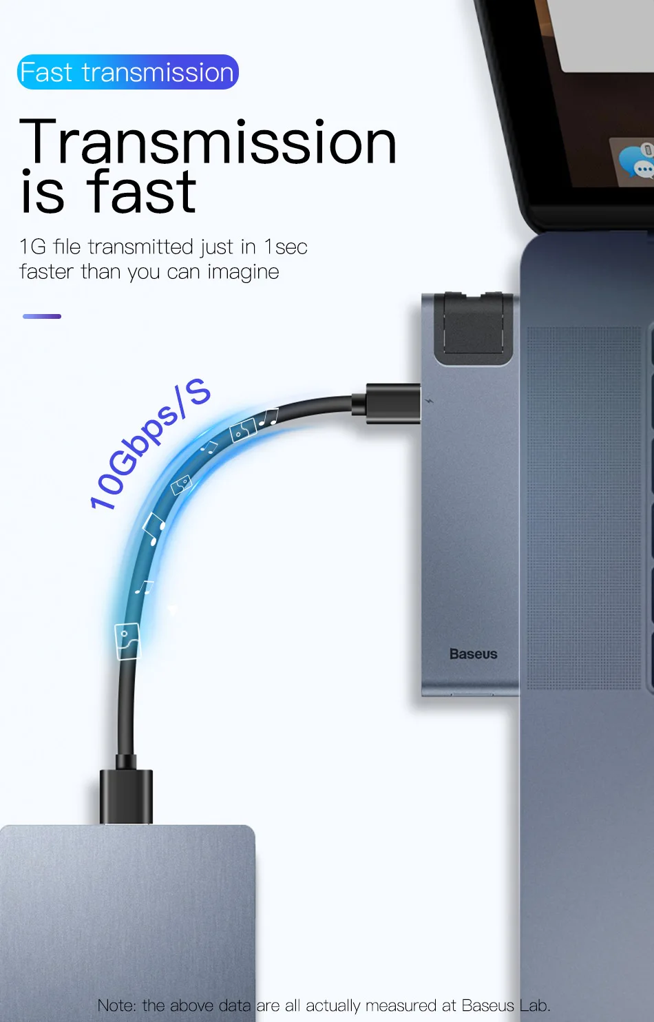 Baseus Dual type C USB 3,0 концентратор для Macbook Pro 3 USB C концентратор для HDMI 4K устройство для чтения карт SD TF RJ45 PD адаптер 3 USB C док-станция