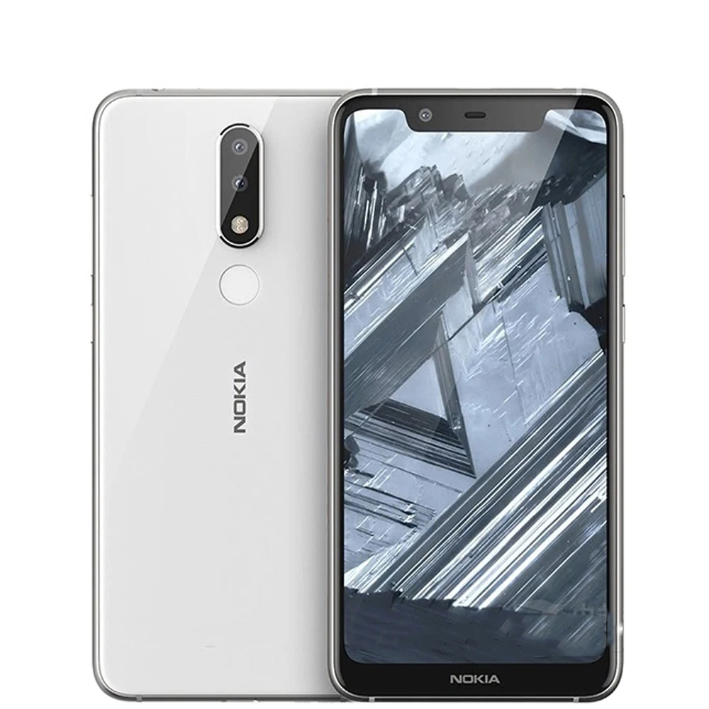Nokia X5 мобильного телефона 4 аппарат не привязан к оператору сотовой связи 5,8" Octa Core, 3 ГБ/4 ГБ ОЗУ 32 ГБ/64 Гб встроенной памяти, 13MP+ 5MP двойная задняя камера, определение отпечатка пальца Android 8,1 смартфон