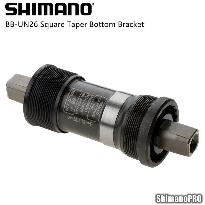 Квадратные конические кронштейны Shimano для нижней части с креплением на конус и
