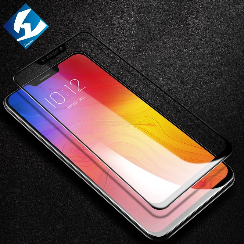 С уровнем твердости 9 H полное Экран закаленное Стекло для lenovo Z5 L78011 Защитная